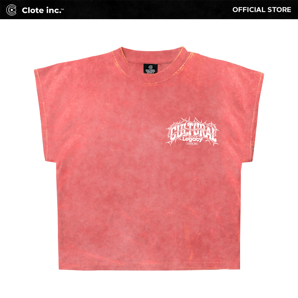 Clote Inc Sleeveless Tee Pria Dan Wanita Basic Streetwear Cotton Combed 20s - Cultural Throns - LHC